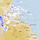 Live Gladstone Weather Radar - 128km - Rain Rate