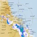 Live Bowen Weather Radar - 512km - Rain Rate