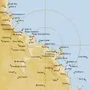 Live Bowen Weather Radar - 256km - Rain Rate