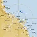 Live Bowen Weather Radar - 256km - Rain Rate