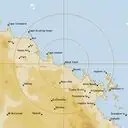 Live Bowen Weather Radar - 128km - Rain Rate