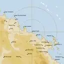 Live Bowen Weather Radar - 128km - Rain Rate