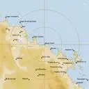 Live Bowen Weather Radar - 128km - Rain Rate