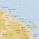 Live Bowen Weather Radar - 128km - Rain Rate