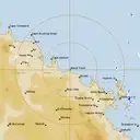 Live Bowen Weather Radar - 128km - Rain Rate