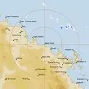 Live Bowen Weather Radar - 128km - Rain Rate