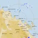 Live Bowen Weather Radar - 128km - Rain Rate