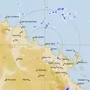 Live Bowen Weather Radar - 128km - Rain Rate