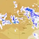 Live Alice Springs Weather Radar - 128km - Rain Rate