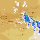 Live Alice Springs Weather Radar - 128km - Rain Rate