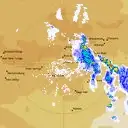 Live Alice Springs Weather Radar - 128km - Rain Rate