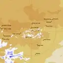 Live Alice Springs Weather Radar - 128km - Rain Rate