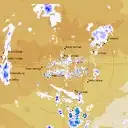 Live Alice Springs Weather Radar - 128km - Rain Rate