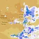 Live Alice Springs Weather Radar - 128km - Rain Rate