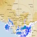 Live Woomera Weather Radar - 512km - Rain Rate
