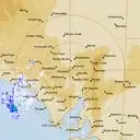 Live Woomera Weather Radar - 512km - Rain Rate