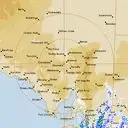 Live Woomera Weather Radar - 512km - Rain Rate