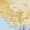 Live Woomera Weather Radar - 512km - Rain Rate
