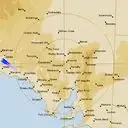 Live Woomera Weather Radar - 512km - Rain Rate