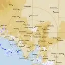 Live Woomera Weather Radar - 512km - Rain Rate