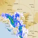 Live Woomera Weather Radar - 512km - Rain Rate