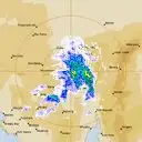 Live Woomera Weather Radar - 256km - Rain Rate