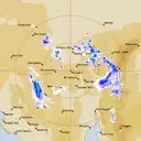 Live Woomera Weather Radar - 256km - Rain Rate
