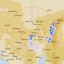 Live Woomera Weather Radar - 256km - Rain Rate