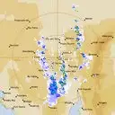Live Woomera Weather Radar - 256km - Rain Rate