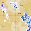 Live Woomera Weather Radar - 128km - Rain Rate