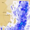 Live Woomera Weather Radar - 128km - Rain Rate
