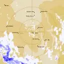 Live Woomera Weather Radar - 128km - Rain Rate