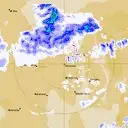 Live Woomera Weather Radar - 128km - Rain Rate