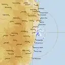 Live Grafton Weather Radar - 256km - Rain Rate