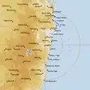 Live Grafton Weather Radar - 256km - Rain Rate