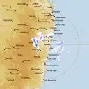 Live Grafton Weather Radar - 256km - Rain Rate