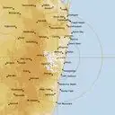 Live Grafton Weather Radar - 256km - Rain Rate