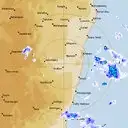 Live Grafton Weather Radar - 128km - Rain Rate