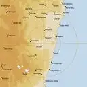 Live Grafton Weather Radar - 128km - Rain Rate