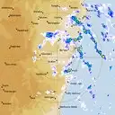 Live Grafton Weather Radar - 128km - Rain Rate