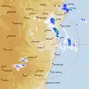 Live Grafton Weather Radar - 128km - Rain Rate