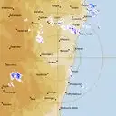 Live Grafton Weather Radar - 128km - Rain Rate