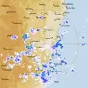 Live Grafton Weather Radar - 128km - Rain Rate