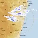 Live Grafton Weather Radar - 128km - Rain Rate