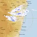 Live Grafton Weather Radar - 128km - Rain Rate