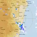 Live Grafton Weather Radar - 128km - Rain Rate