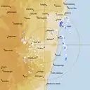 Live Grafton Weather Radar - 128km - Rain Rate