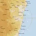 Live Grafton Weather Radar - 128km - Rain Rate