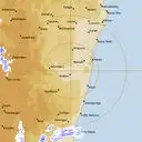 Live Grafton Weather Radar - 128km - Rain Rate