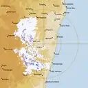 Live Grafton Weather Radar - 128km - Rain Rate